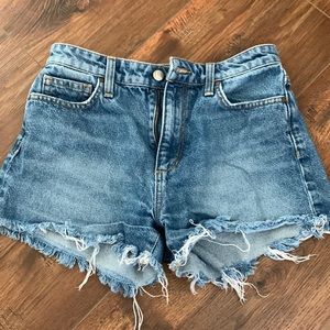 Joe’s cutoff denim shorts
